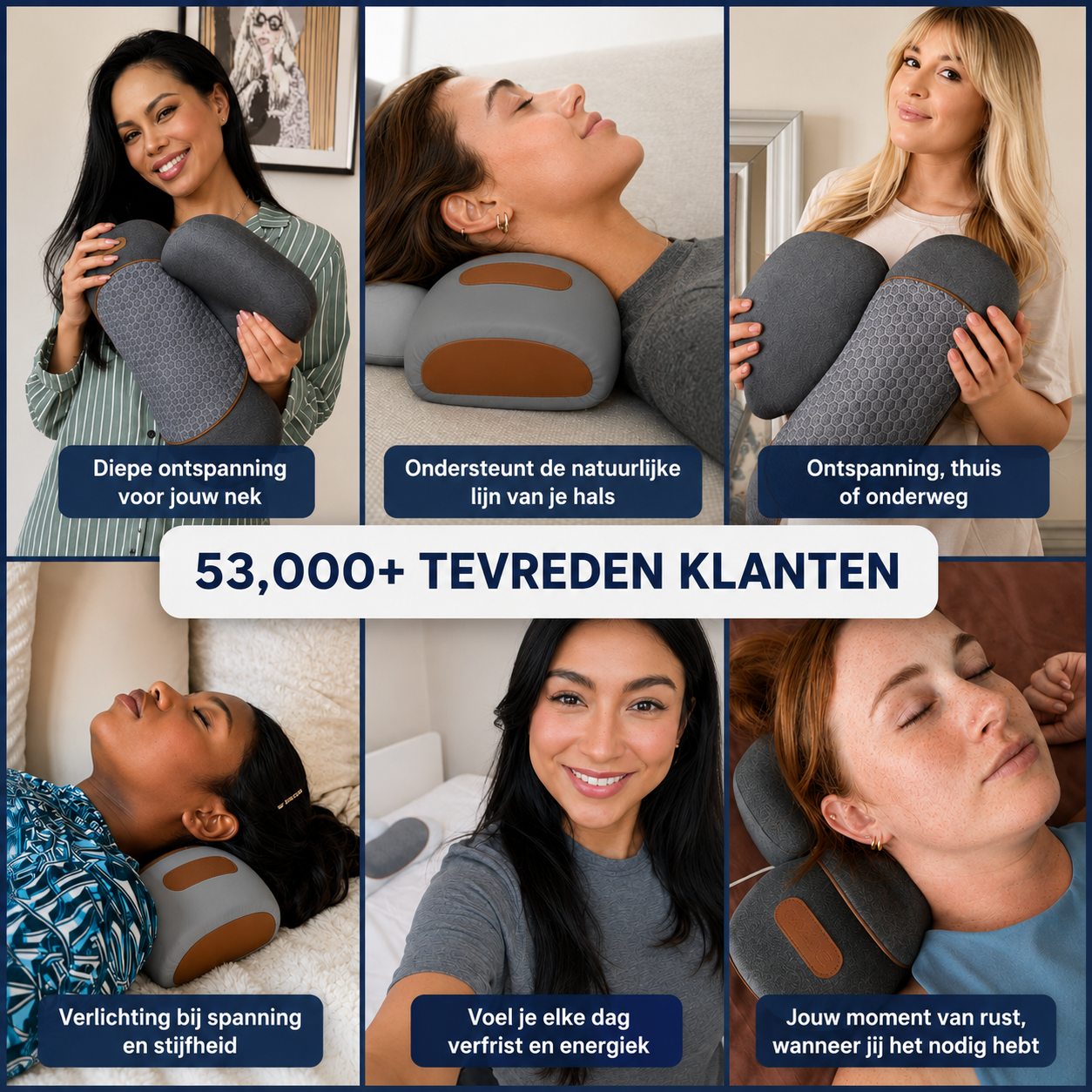 Callix™ 26° Dynamisch Liftkussen voor Nek en Wervelkolom.