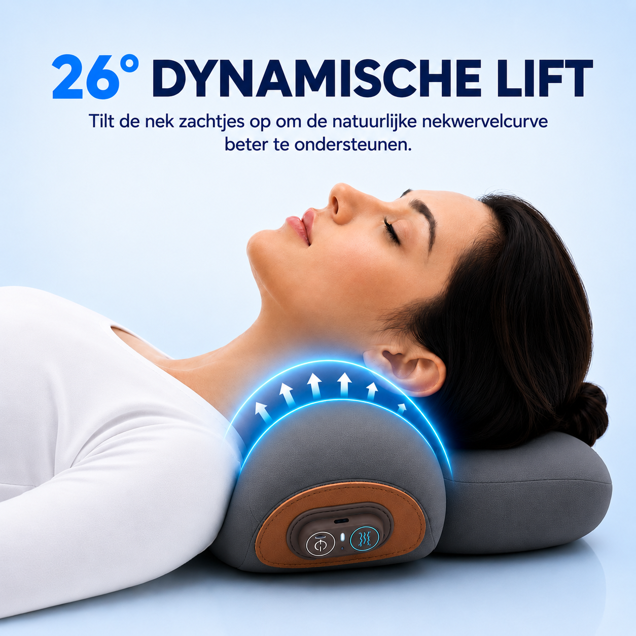 Callix™ 26° Dynamisch Liftkussen voor Nek en Wervelkolom.