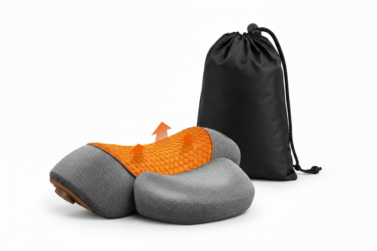 Wellzonez™ 26° Dynamic Lift Neck Therapy Pillow